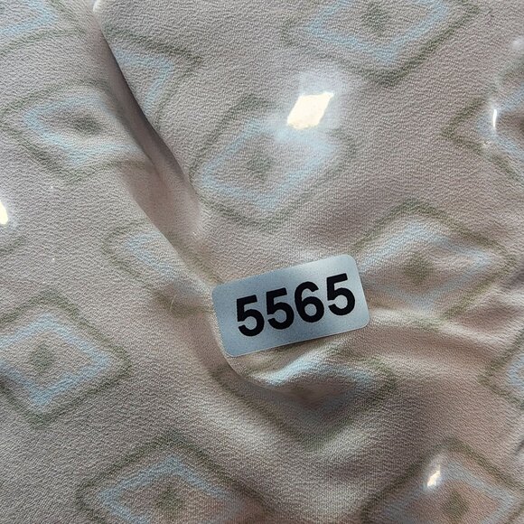 Women's Loft Outlet Sleeveless A Line Dress Diamond Pattern Pink & White Size S - Picture 9 of 9